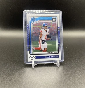 2024 Panini Donruss Optic Rated Rookie Malik Nabers #271 (RC) New York Giants - Picture 1 of 2