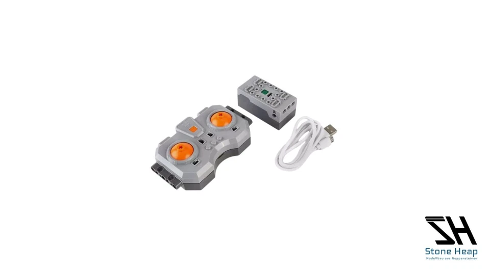 Stone Heap Klemmbausteine SH-9012 Fernbedienung und Akkubox NEU OVP