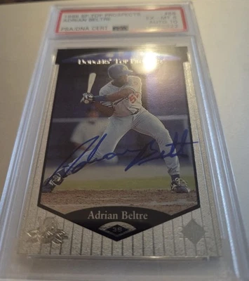 Tarjeta PSA/DNA 1998 Upper Deck Dodgers SP firmada por Adrian Beltre autografiada PSA/DNA Foto 1 de 3