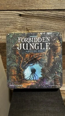 Precintado - Gamewright Forbidden Jungle - Survive The Wild, Juego de Mesa Cooperativo Foto 1 de 2
