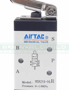 1 szt. Nowy do zaworu mechanicznego typu rolkowego AirTac M5R210-06 0 ~ 1,0MPa - Zdjęcie 1 z 1