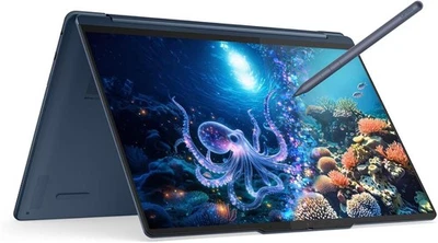 联想 Yoga 9i 二合一:Ultra 7 258V,14 英寸 OLED 2880x1800 触摸,32GB RAM,1TB 固态硬盘 — 第 1/4 张图片