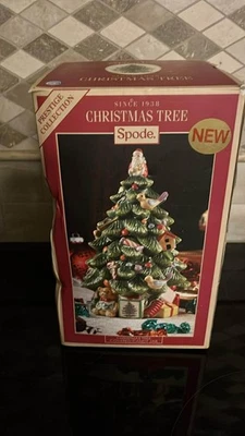 Spode Christmas Tree 250th Anniversary Edition Figural Cookie Jar BRAND NEW - Image 1 of 4