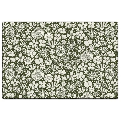 Alfombra de piso cómoda de vinilo decorativo Night Garden 30” x 20” hecha en EE. UU. Foto 1 de 4