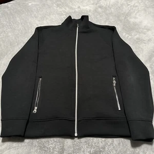 NW Banana Republic schwarze Damen Jacke durchgehender Reißverschluss Langarm Größe: L - Bild 1 von 10