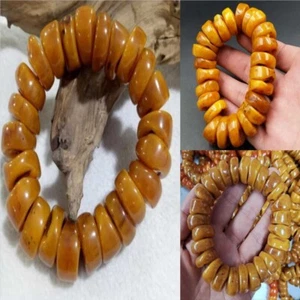 Tibet beeswax bronze Abacus beads Bracelets Wrap Fashionistas Chain Men Unique - Picture 1 of 6