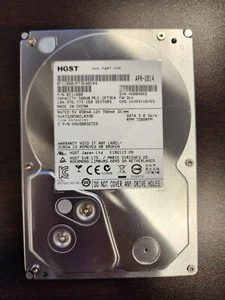 HGST 0F11000 UltraStar 500GB SATA 3Gb/s 3.5" 7.2K RPM 32MB Cache Hard Drive - Picture 1 of 1