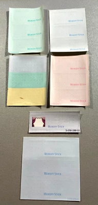 16 x genuine Sony MSAC - Memory Stick labels + Memory Stick TV demo ROM - Image 1 of 4