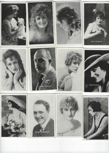 1917 Kromo Gravure "Leading Moving Picture Stars" 49/50 with old box