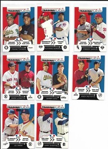 2007 Topps TRADING PLACES Pick-A-Card Frank Thomas Soriano Garcia Loretta Zito +