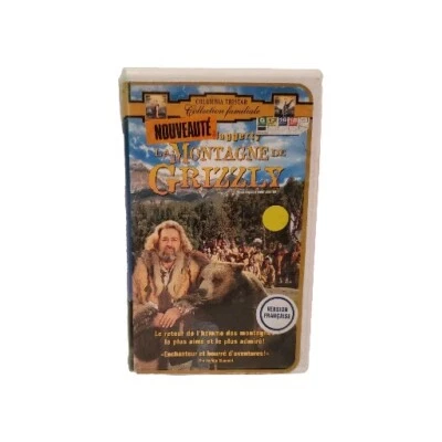 La Montagne De Grizzly/ Grizzly's Mountain (VHS)(French)  Tested Haggerty - Image 1 of 3