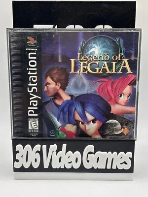 Legend Of Legaia (Sony PlayStation PS1, 1999) Black Label - No Manual Authentic - Image 1 of 4