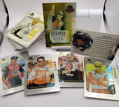 Press Pass Eclipse 2002 Race Cards Premiere Edition Complete 50 Card Set - Image 1 of 4