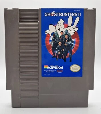 Ghostbusters II  (Nintendo | NES) Retro | Vintage Video Game - Tested - Image 1 of 4