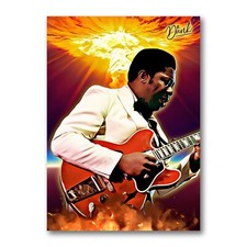 B.B. King Guitarmageddon Sketch Card Limited 01/30 Dr. Dunk Signed