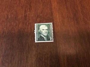 Thomas Jefferson 1 cent Antique Postage Stamp- Green Rare Vintage  - Picture 1 of 16