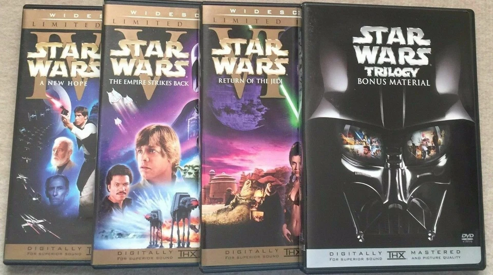 ✅ Star Wars Original Theatrical Trilogy Versions Cut 7 DVD HAN SHOOTS 1ST OOP - Image 1 of 4