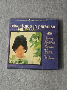 Vintage Adventures in Paradise Volume 3 Reel to Reel Tape - Imagen 1 de 4