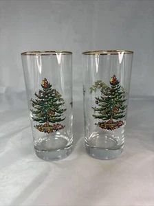 Zwei Spode Christmas Longdrinkgläser Ersatzgläser - Bild 1 von 10