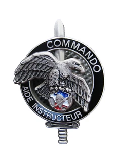 BREVET DES COMMANDOS DU CNEC AIDE INSTRUCTEUR COMMANDO GS144 - Picture 1 of 2
