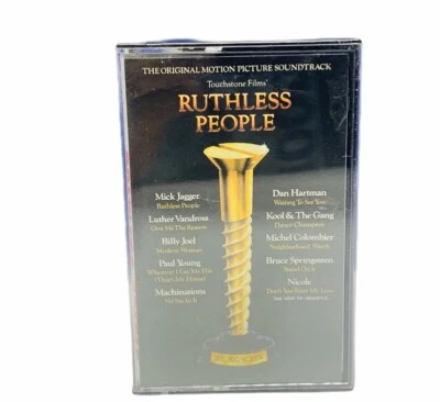 Cassette tape vtg movie Soundtrack hits songs Ruthless People Bruce Springsteen - Image 1 of 3