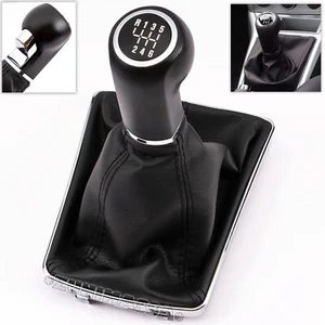 para OPEL ASTRA H GTC PALANCA DE CAMBIO 6 VELOCIDADES POMO PERILLA FUNDA POLAINA - Zdjęcie 1 z 3