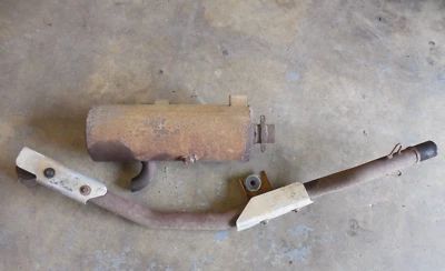 99  polaris sportsman 335 500 exhaust pipe muffler header — 第 1/4 张图片