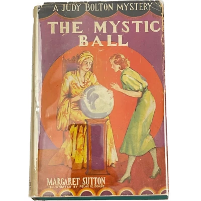 Judy Bolton Mystery - The Mystic Ball HCDJ Margaret Sutton - Grosset & Dunlap — 第 1/4 张图片