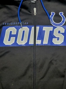 Majestic Indianapolis Colts Therma Base Zip Up Men’s Jacket XL NFL - Picture 1 of 4
