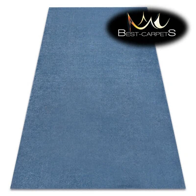 Amazing Modern Rug "SOFT" plain, elegant, single-colour, LIGHT BLUE High Quality - Image 1 of 4