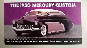 Mercury Custom 1950 : Brochure publicitaire DANBURY MINT - Foto 1 di 3