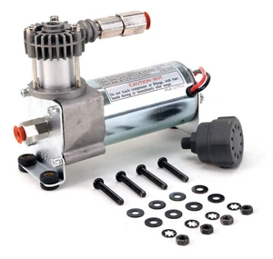 VIAIR 92C Silver Light Duty Compressor with Air Filter for Motorcycle - 12 Volt - Picture 1 of 6