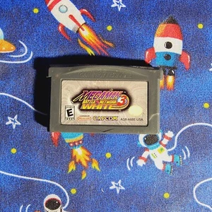 Mega man 3 Battle Network White (GBA, 2002) Authentic Pins Cleaned TESTED - Picture 1 of 4