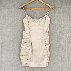 Princess Polly Dress Womens US 4 Pink Mini Ruched Pleated Cami Party - Picture 1 of 10