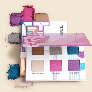 Tetris x ipsy Block Party Eyeshadow Palette, Brand New, 6 Colors - Picture 1 of 1