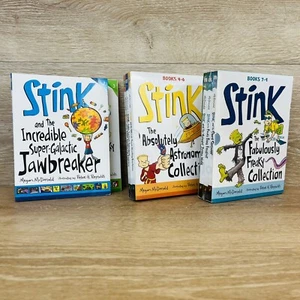 Stink Chapter Books LOT 2 Thru 9 Megan McDonald Various Titles Shark:Frog:Zombie - Picture 1 of 13