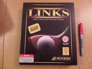 Links The Challenge of Golf Classic + Big Box Club Chart & Manual PC - Picture 1 of 5