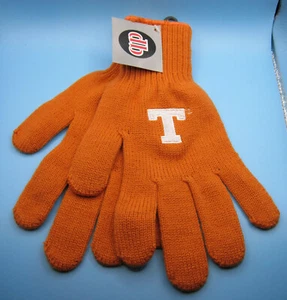 Texas/Tennessee Highschool College Cheerleader orange Strickhandschuhe neu mit Etikett - Bild 1 von 3