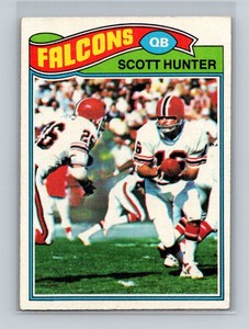 1977 Topps #157 Scott Hunter Atlanta Falcons Football Card