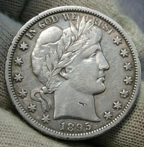 1895 O Barber Half Dollar Cover