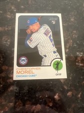 2023 Topps Heritage CHRISTOPHER MOREL RC  Chicgo Cubs Season Ticket Holder 1973