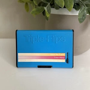 Vintage Takara Triple Flips 4 SCI FICTION Save the Earth Time Warp Robot Attack - Picture 1 of 7