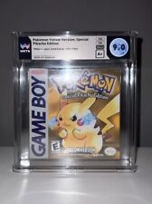 Pokemon Yellow Nintendo Game Boy ESRB Factory Sealed Brand New WATA - 9.0 A+
