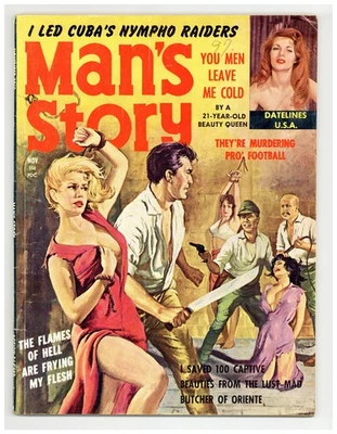 Man's Story Vol. 1 #5 VG 1960 Foto 1 de 4