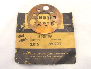 NOS 1955-61 Chevy BelAir Nomad Biscayne Horn Blowing Ring Spring GM 760299 - Picture 1 of 7