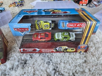 Disney Pixar El Mundo de los Coches Multi-Pack Speedway Paquete de 4 Diecast Car Set Objetivo Foto 1 de 3