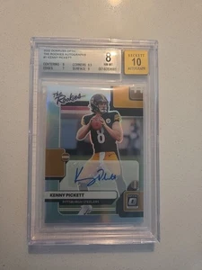 Kenny Pickett 2022 Panini Donruss Optic The Rookies Autograph TR-1 SP 97/99 Auto - Picture 1 of 6