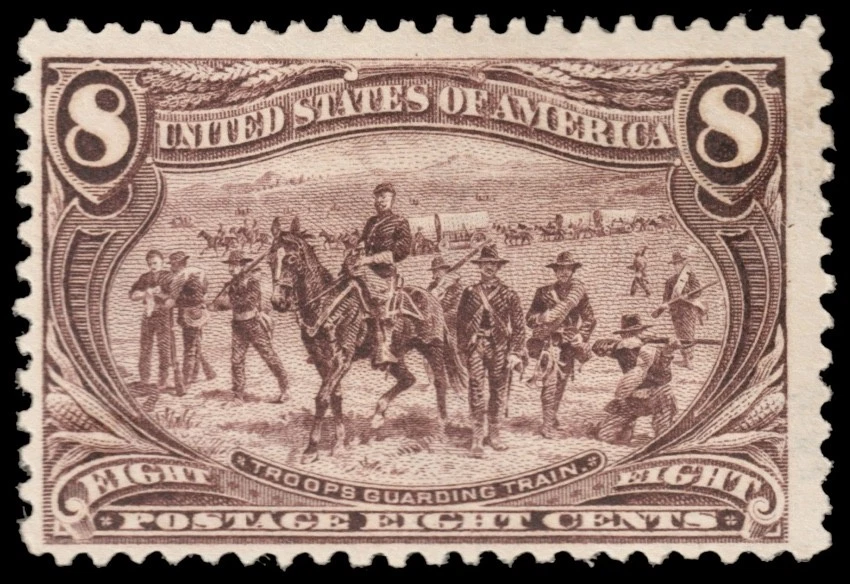 United States Scott 289 (1898) Mint H OG F, CV $140.00 J - Image 1 of 1