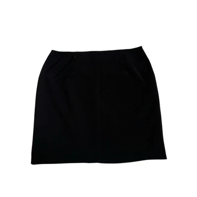 Jones New York Knee Length Straight Pencil Skirt Classic Black 22W - Image 1 of 4