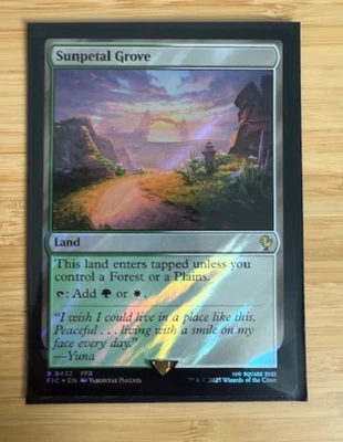 Sunpetal Grove (Surge Foil) Commander: Final Fantasy Foil NM - Image 1 of 2